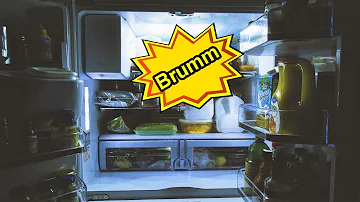 Wie oft brummt ein Kühlschrank?