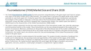 Fluoroelastomer Fkm Market Trends, Growth Insight, Share, Competitive Analysis, Statistics By2028