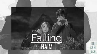 Falling | HAIM #lyricvideo #haim #papertowns #ost