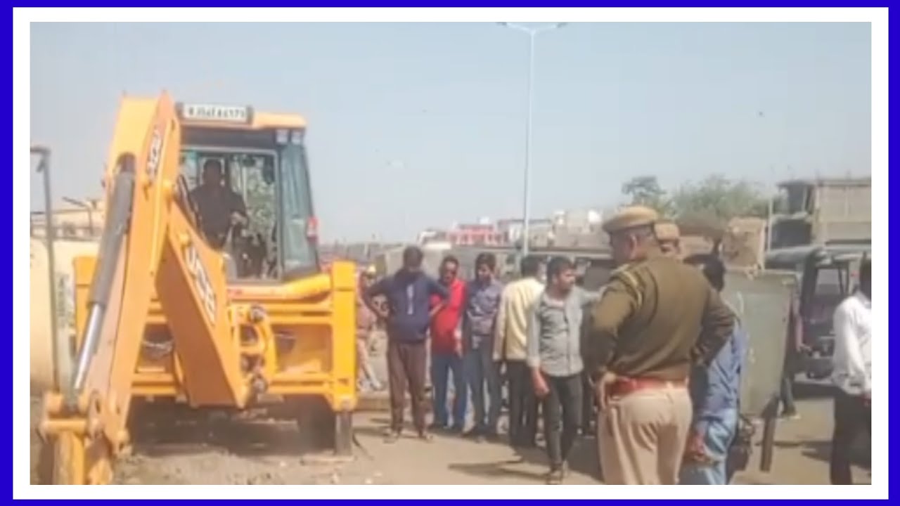 बाड़मेर के कृषि मंडी के आगे अतिक्रमण को लेकर क्या बोले लोग...