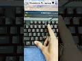 Computer Laptop Shutdown Shortcut key #keyboard #gamingkeyboard #trending #tricks #typing