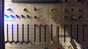 Understanding the Buchla Music Easel Envelope Generator (How to self cycle)