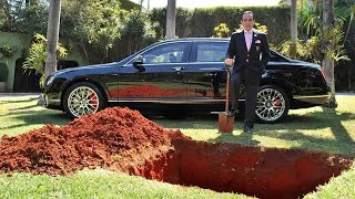 ELE ENTERROU UM CARRO DE R$ 2 MILHÕES, O MOTIVO É SURPREENDENTE!