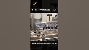 Dây chuyền chiết rót chất lỏng 12 đầu | Tín Dân #shorts