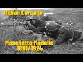 Recap of the Italian Carcano Musketoon Model 1891/1924