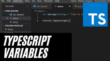 Compiling Typescript and Creating Variables - Relearning Angular Part 6