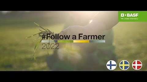Follow a Farmer 2022 teaser - Tanskassa, Ruotsissa ja Suomessa
