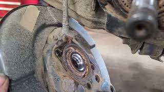 2020 Nissan Rogue Rear Wheel Bearing Replacement
