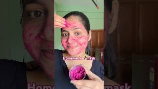 Day10/30 DIY homemade Beetroot mask for Healthy & glowy skin ✨#beetrootfacemask #homemadefacepack