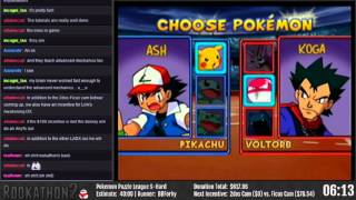 Rookathon 2- Pokémon Puzzle League Speedrun in 29:00