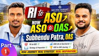 Podcast | with a Secretariat ASO | Who cleared ASO being an RI | Subhendu Patra OAS