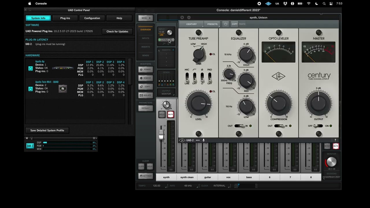 UAD resources used with no plugins — fix (sort of)
