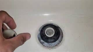 How to Remove Pop Up Tub Stopper. Easy Method!