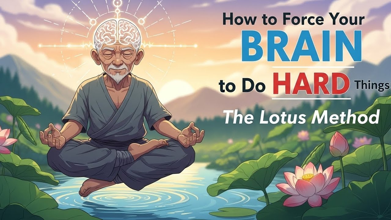 The Lotus Method: How to Train Your Brain to Do Hard Things - YouTube