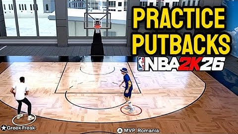 NBA 2K26 - Putback Dunks oefenen (tutorial)