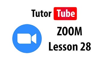 Zoom Tutorial - Lesson 28 - Contacts
