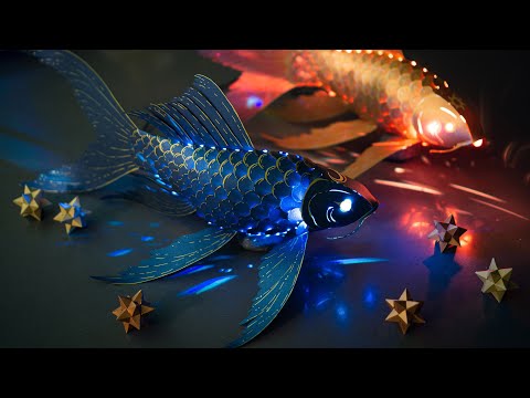 DIY Koi Lantern