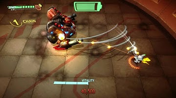 Assault Android Cactus First Boss: Production Overlord Embryo