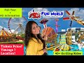 Fun world bangalore  water world ticket price all rides  full tour amusement park funworld