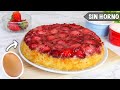 PASTEL DE FRESA SIN HORNO - REINVENTANDO EL FAMOSO PASTEL con SOLO 1 HUEVO de YouTube!