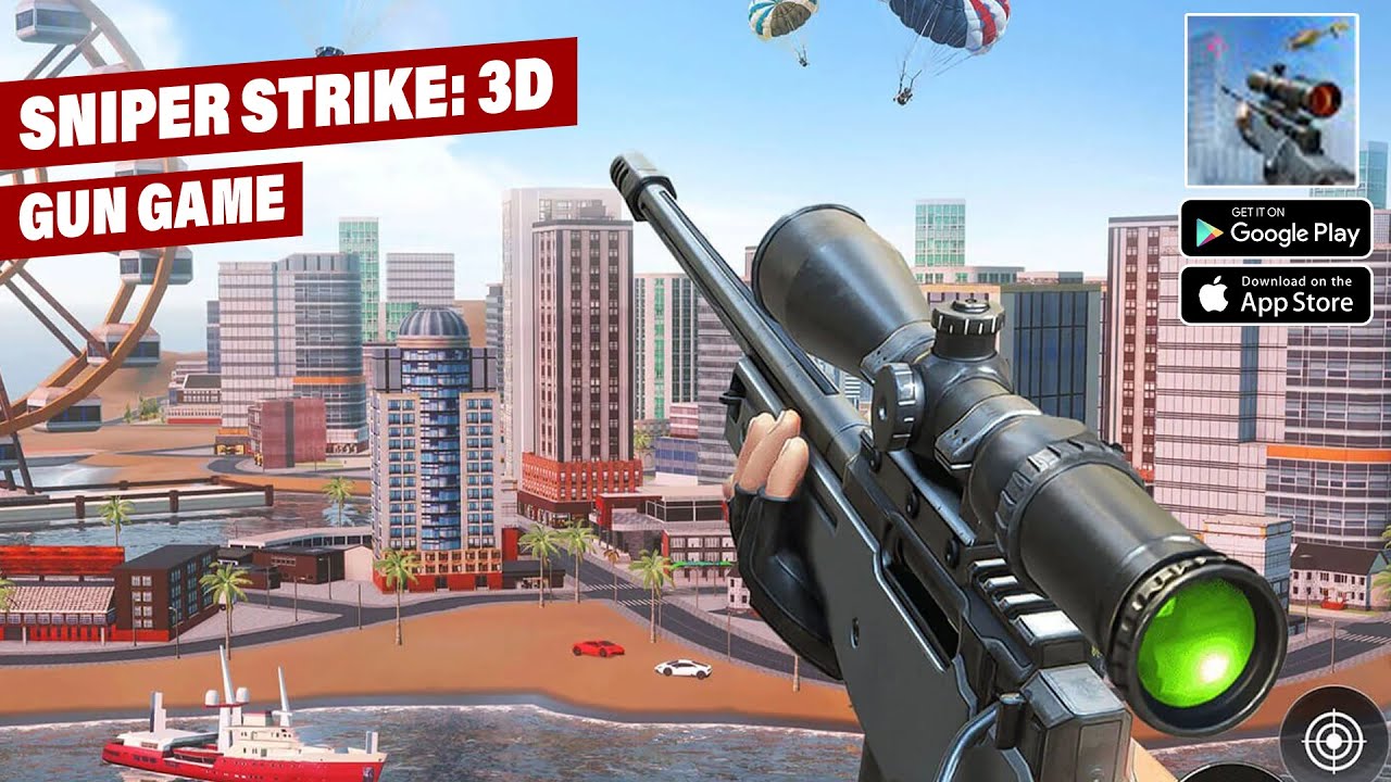 Sniper Strike 3d Gun Gameplay  Sniper Strike 3d Gun Game Download (Android,  iOS) 