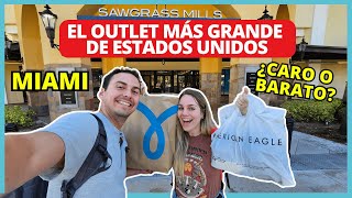 SAWGRASS MILLS 💸 El OUTLET más GRANDE de MIAMI ¿BARATO y BUENO? 🤑 PRECIOS yTIPS tu DÍA de SHOPPING