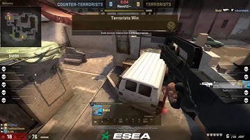 CSGO - 1v5 Clutch on Mirage