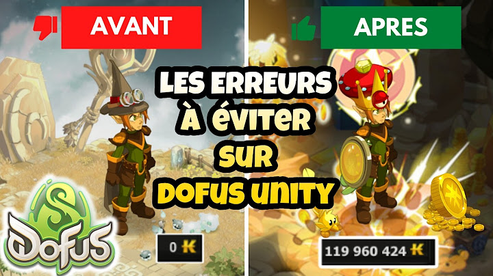 DOFUS UNITY : LES ERREURS A NE PAS FAIRE POUR COMMENCER DOFUS ! #dofus #dofusunity #dofus2024