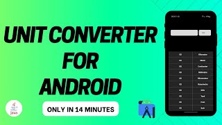 Unit Converter App for Android using Java Full Project screenshot 5