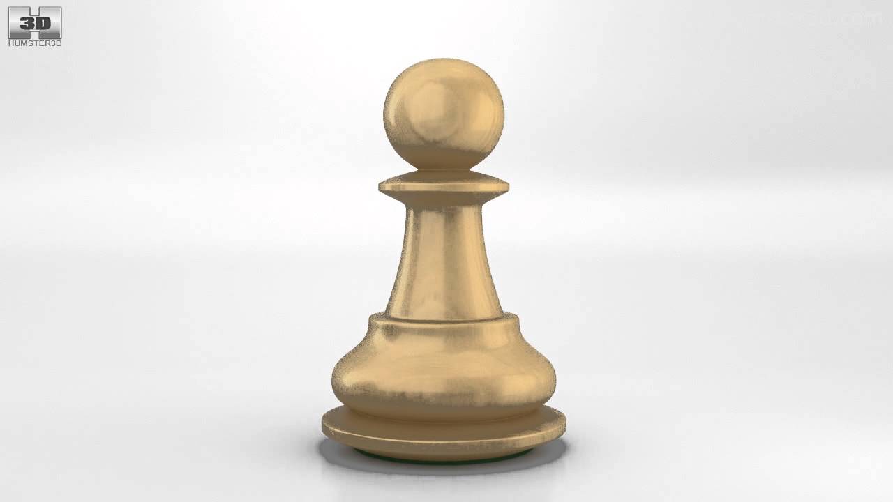 Rei preto e branco - peças de xadrez modelo 3D gratuito - .c4d .dae .fbx  .obj - Free3D