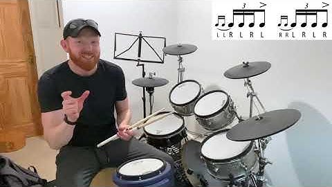 One Minute Drum Lesson - The Single Ratamacue 🥁