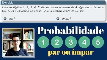 Exercício resolvido: Números pares e ímpares