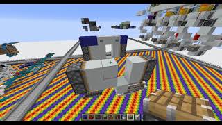 Simple Seamless 2x1 Piston Door