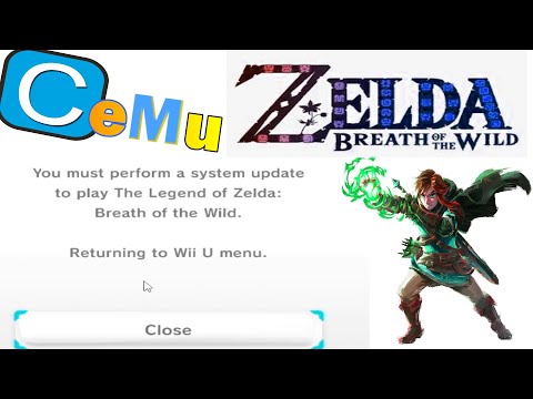 I succesfully installed the BoTW DLC in cemu, but when i launcha the game  it says i must perform a system update to play it, and when i press ok the  emulator