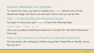 How to Fit a CNN Model with the Appropriate Input Shape for Time-Series Data