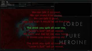 Lorde – Ribs • song with karaoke/synchronized lyrics