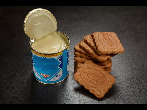 СГУЩЕНКА и ПЕЧЕНЬЕ !!!Рецепт Вкусного и Простого Десерта! Пирожные на Рождество «Шишки» без Выпечки!