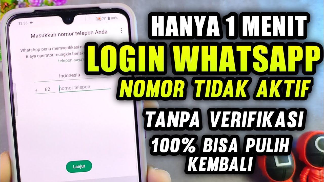 Cara Login Akun WhatsApp Lama Nomor tidak aktif tanpa verifikasi kode 6 digit