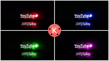 How to Make Particles Text Reveal Animation Intro In Kinemaster Tutorial