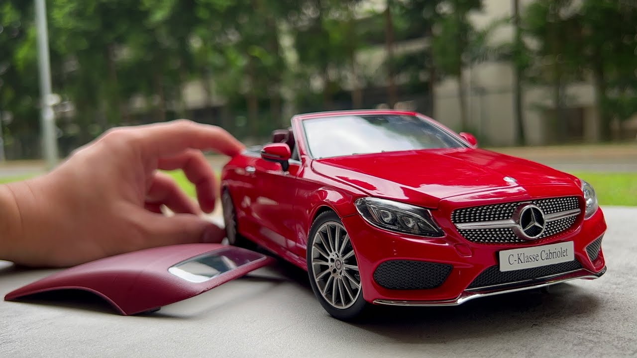 Mercedes-Benz C Class Cabriolet | 1/18 Diecast Car Model | Diecast
