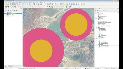QGIS Buffering selected features - Part 2