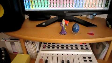 My BCF2000 with a big Reaper project