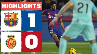 FC BARCELONA 1 - 0 RCD MALLORCA | HIGHLIGHTS LALIGA EA SPORTS