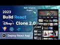 #11 Build Full Stack Disney clone Project using React, Tailwind CSS : Deploy React App on Vercel