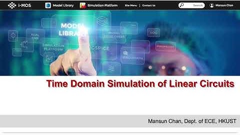 03 Time Domain Simulation of Linear Circuits