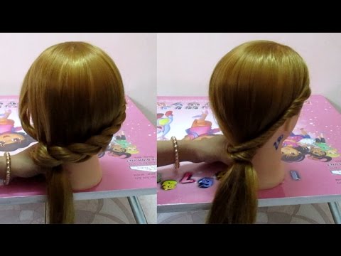 2 - One Side Twist Hairstyles | 2 kiểu tết tóc lệch 1 bên đơn giản cho đi chơi | Xíu Hairstyles