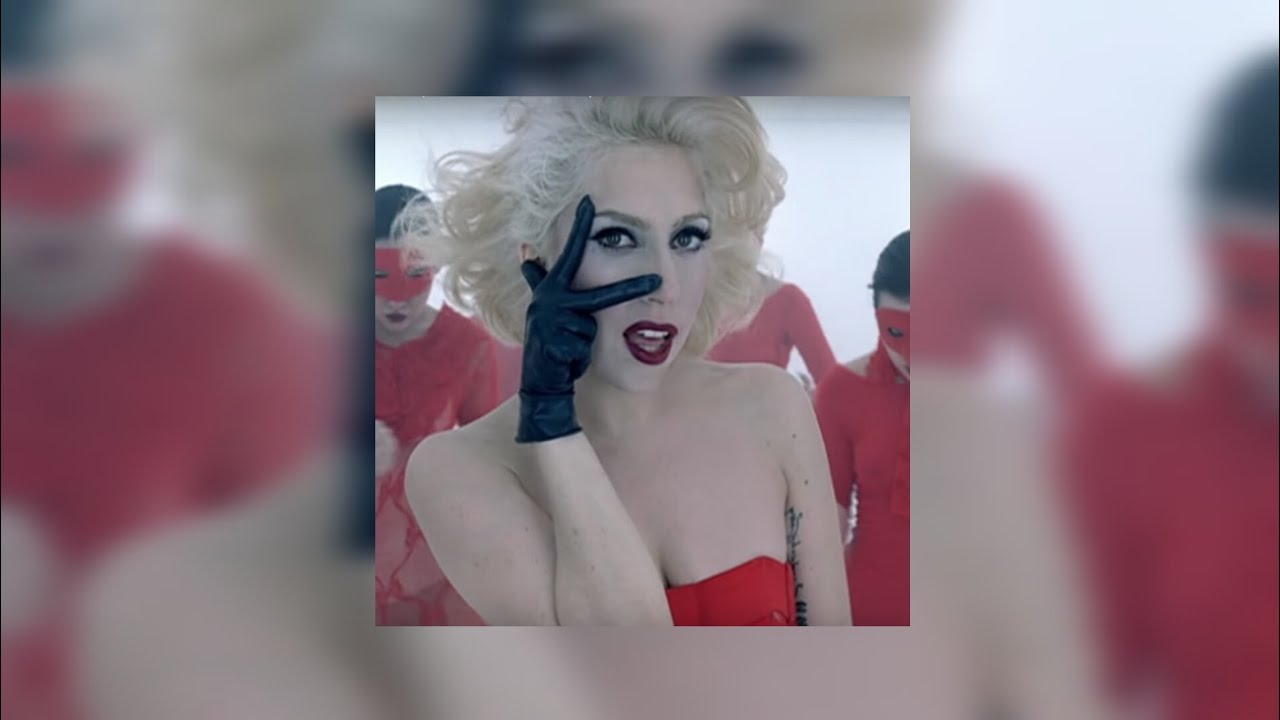 Lady Gaga - Bad Romance (sped up)