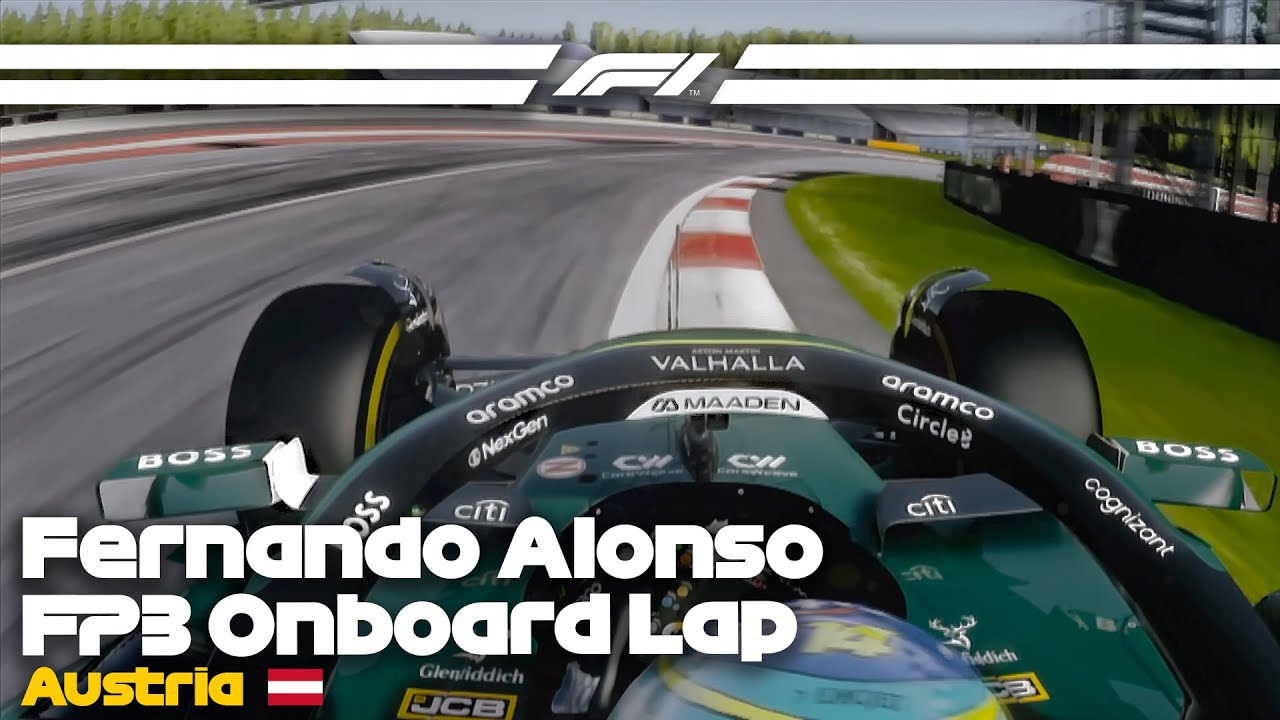 Fernando Alonso 2025 Austrian GP FP3 Onboard Lap I Assetto Corsa