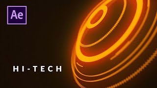 Create Hi-Tech Motion Graphic Le Scenes After Effects Tutorial
