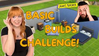i tried james turner basic builds challenge in the sims 4